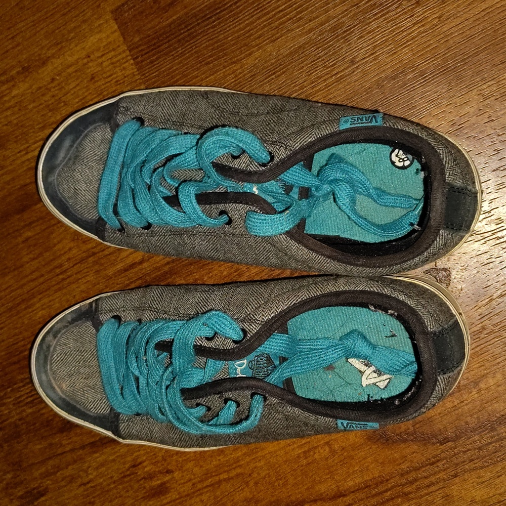 Gray Vans 8.5
